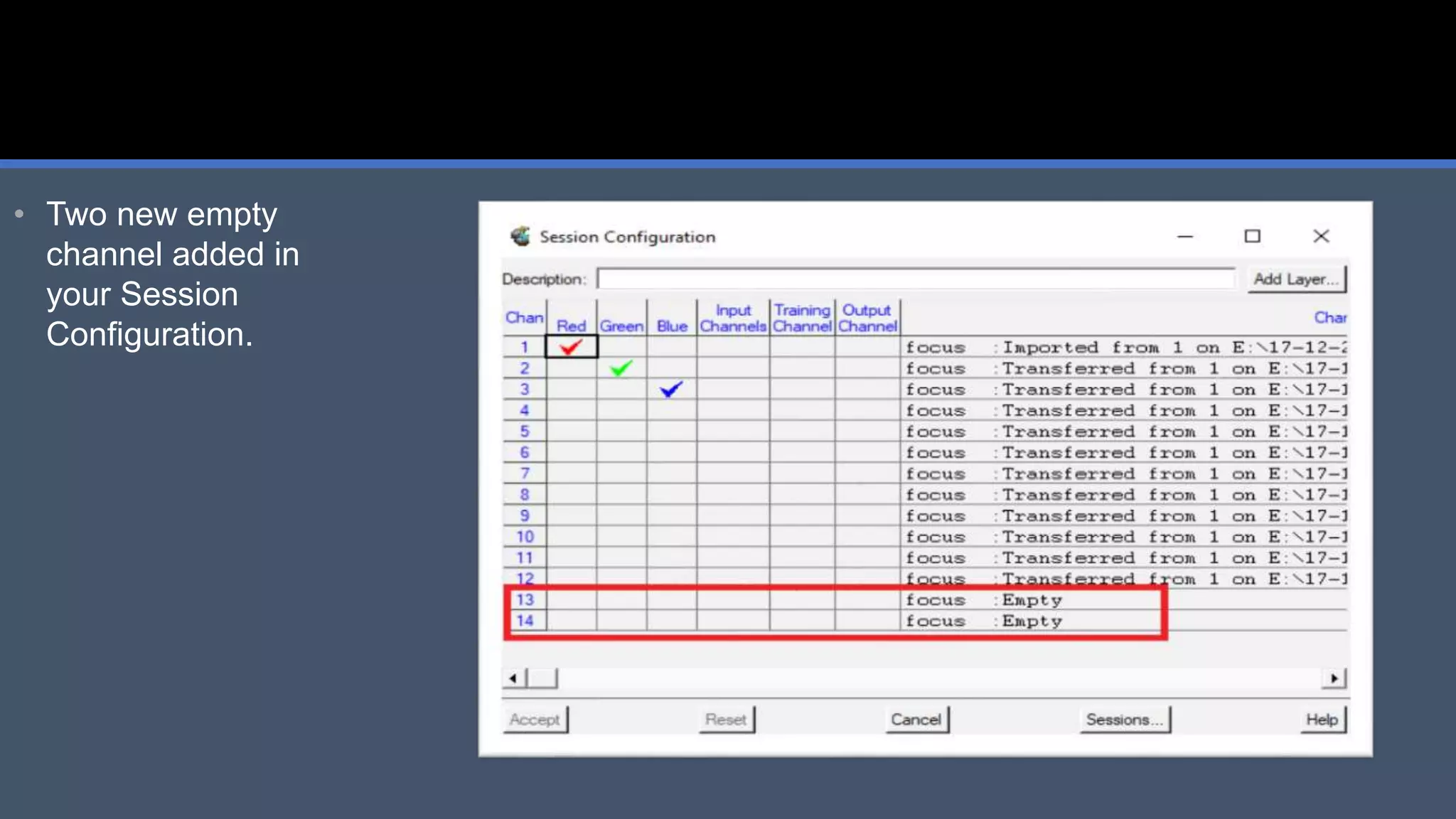 Supervised Classification - Importing Training Sites | PPT