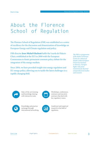 Training at the florence school of regulation | PDF