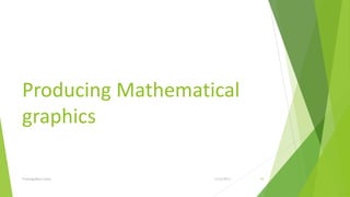 Producing Mathematical
graphics

Training Basic Latex   1/12/2013   49
 
