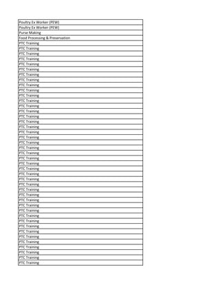 Poultry Ex Worker (PEW)
Poultry Ex Worker (PEW)
Purse Making
Food Processing & Preservation
PTC Training
PTC Training
PTC Training
PTC Training
PTC Training
PTC Training
PTC Training
PTC Training
PTC Training
PTC Training
PTC Training
PTC Training
PTC Training
PTC Training
PTC Training
PTC Training
PTC Training
PTC Training
PTC Training
PTC Training
PTC Training
PTC Training
PTC Training
PTC Training
PTC Training
PTC Training
PTC Training
PTC Training
PTC Training
PTC Training
PTC Training
PTC Training
PTC Training
PTC Training
PTC Training
PTC Training
PTC Training
PTC Training
PTC Training
PTC Training
PTC Training
PTC Training
PTC Training
 