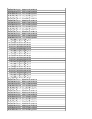 Bacha Khan Poverty Alleviation Programme
Bacha Khan Poverty Alleviation Programme
Bacha Khan Poverty Alleviation Programme
Bacha Khan Poverty Alleviation Programme
Bacha Khan Poverty Alleviation Programme
Bacha Khan Poverty Alleviation Programme
Bacha Khan Poverty Alleviation Programme
Bacha Khan Poverty Alleviation Programme
Bacha Khan Poverty Alleviation Programme
Bacha Khan Poverty Alleviation Programme
Bacha Khan Poverty Alleviation Programme
Bacha Khan Poverty Alleviation Programme
Bacha Khan Poverty Alleviation Programme
Bacha Khan Poverty Alleviation Programme
Livelihood Strenghtening Program
Livelihood Strenghtening Program
Livelihood Strenghtening Program
Livelihood Strenghtening Program
Livelihood Strenghtening Program
Livelihood Strenghtening Program
Livelihood Strenghtening Program
Livelihood Strenghtening Program
Livelihood Strenghtening Program
Livelihood Strenghtening Program
Livelihood Strenghtening Program
Livelihood Strenghtening Program
Livelihood Strenghtening Program
Livelihood Strenghtening Program
Livelihood Strenghtening Program
Livelihood Strenghtening Program
Livelihood Strenghtening Program
Livelihood Strenghtening Program
Bacha Khan Poverty Alleviation Programme
Bacha Khan Poverty Alleviation Programme
Bacha Khan Poverty Alleviation Programme
Bacha Khan Poverty Alleviation Programme
Bacha Khan Poverty Alleviation Programme
Bacha Khan Poverty Alleviation Programme
Bacha Khan Poverty Alleviation Programme
Bacha Khan Poverty Alleviation Programme
Bacha Khan Poverty Alleviation Programme
Bacha Khan Poverty Alleviation Programme
Bacha Khan Poverty Alleviation Programme
Bacha Khan Poverty Alleviation Programme
Bacha Khan Poverty Alleviation Programme
Bacha Khan Poverty Alleviation Programme
Bacha Khan Poverty Alleviation Programme
 