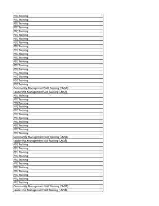 PTC Training
PTC Training
PTC Training
PTC Training
PTC Training
PTC Training
PTC Training
PTC Training
PTC Training
PTC Training
PTC Training
PTC Training
PTC Training
PTC Training
PTC Training
PTC Training
PTC Training
PTC Training
PTC Training
Community Management Skill Training (CMST)
Leadership Management Skill Training (LMST)
PTC Training
PTC Training
PTC Training
PTC Training
PTC Training
PTC Training
PTC Training
PTC Training
PTC Training
PTC Training
PTC Training
Community Management Skill Training (CMST)
Leadership Management Skill Training (LMST)
PTC Training
PTC Training
PTC Training
PTC Training
PTC Training
PTC Training
PTC Training
PTC Training
PTC Training
PTC Training
PTC Training
Community Management Skill Training (CMST)
Leadership Management Skill Training (LMST)
 