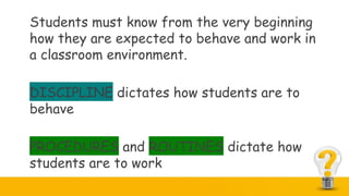 Training Classroom management for best teachers .pptx