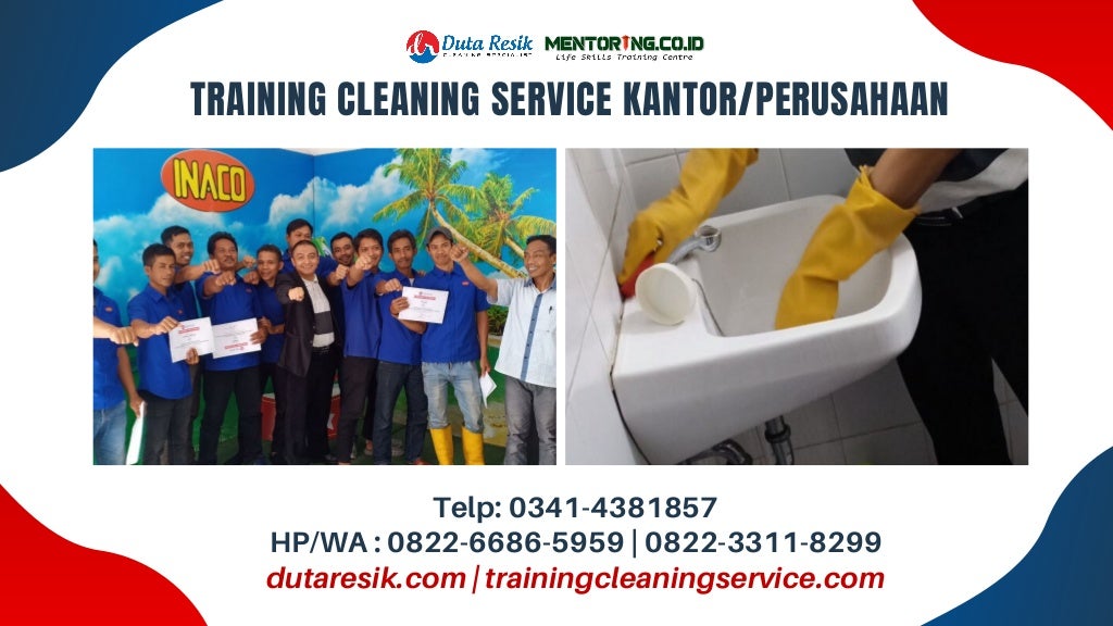 Telp/WA 082233118299, Pelatihan Cleaning Service Tangerang (JABODETABEK)