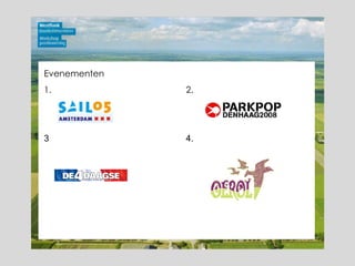 Evenementen 1. 2. 3 4. 