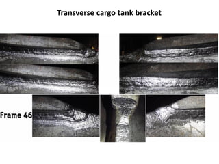 Transverse cargo tank bracket
 