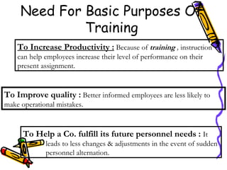 Training & development | PPT