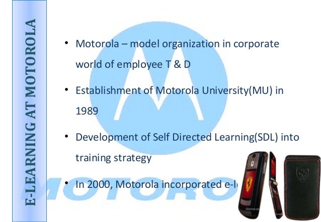 case study on training and development at motorola