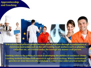 Apprenticeship 
and Coaching 
 