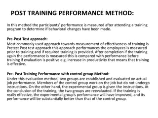 Training & development | PPTX