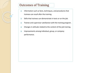 Training & Development | PPT