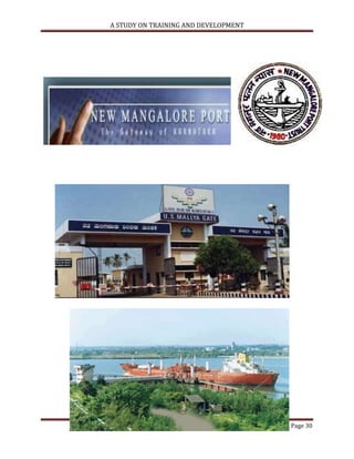 A STUDY ON TRAINING AND DEVELOPMENT




SRINIVAS INSTITUTE OF MANAGEMENT STUDIES MANGALORE   Page 30
 