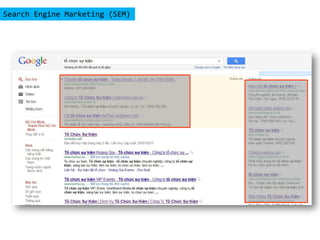 Search Engine Marketing (SEM)

 