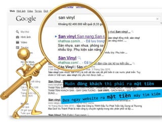 Muốn đông khách thì phải ra mặt tiền
 