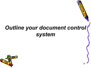 Training On Document Control Appropriately | PPT