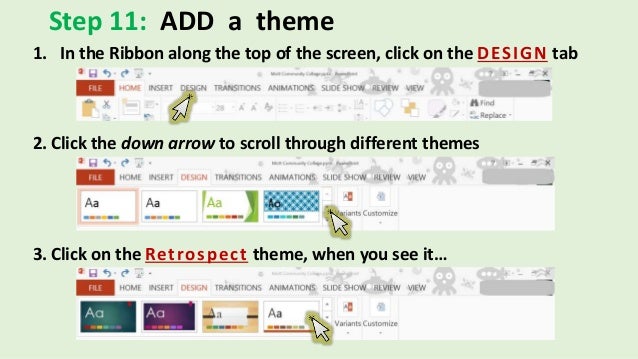 retrospect powerpoint theme