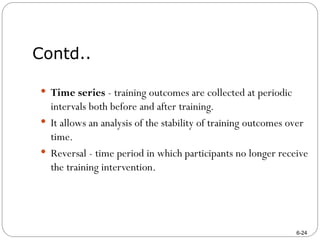 Training Evaluation PPT FROM THE PGDM .. | PPT