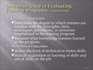 Training evaluation ppt 6 | PPT