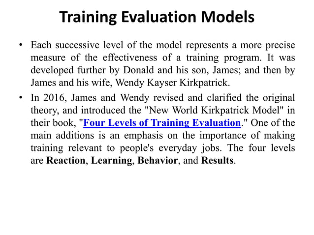 Training Evaluation Model.pptx