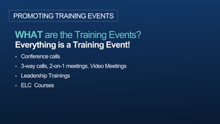 Training events | PPTX