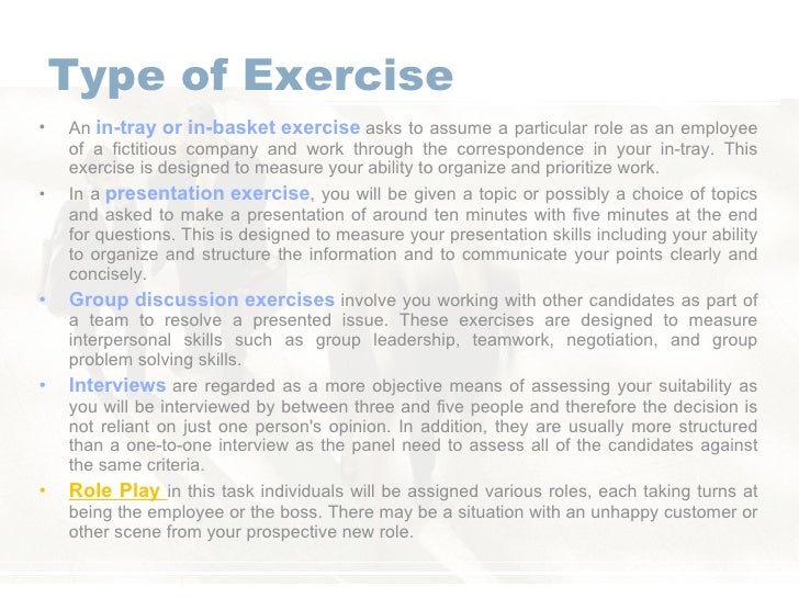 training for assessor