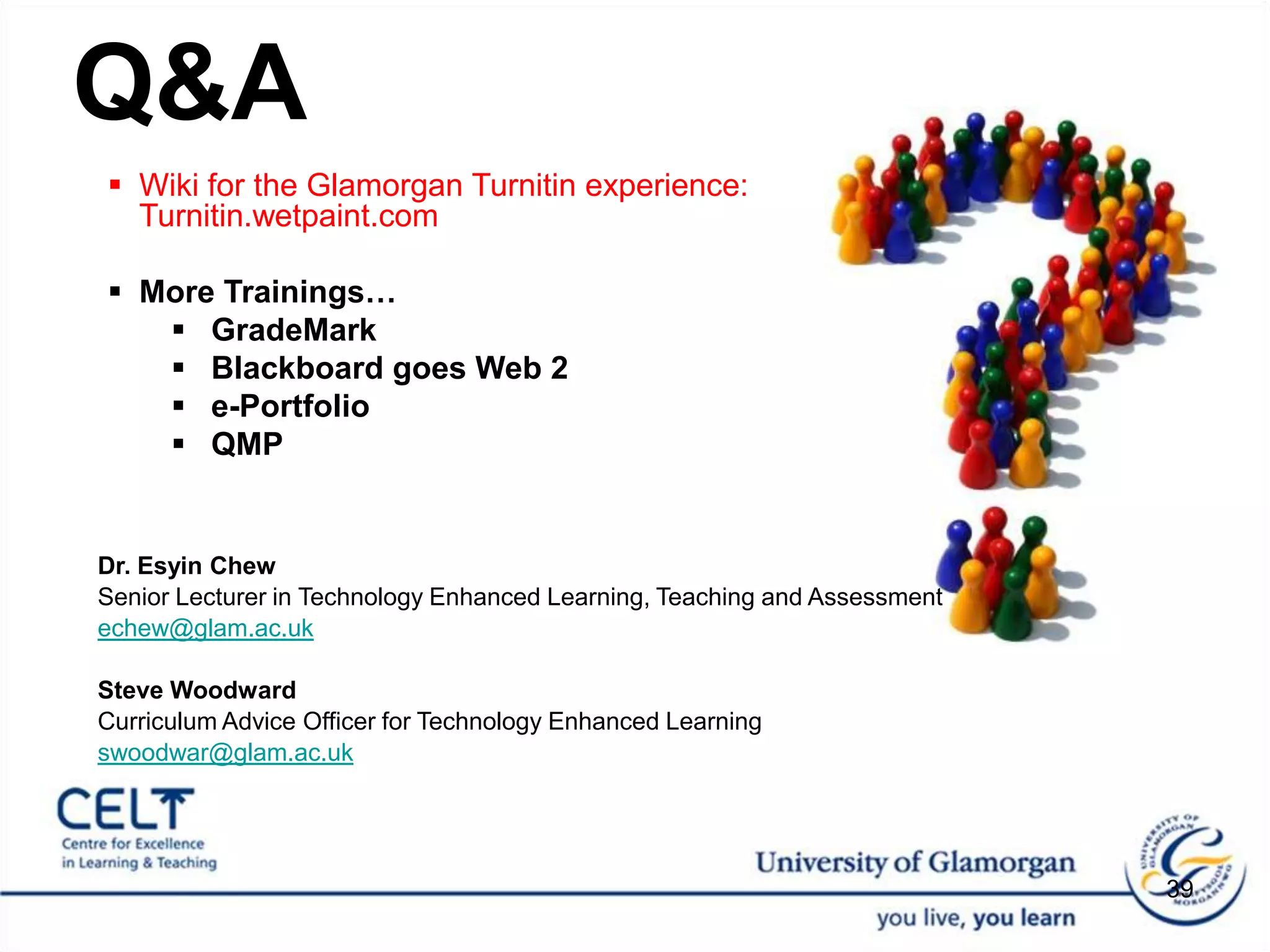 26The color of the report icon indicates the overall similarity index of the paper, based on the amount of matching or similar text that was uncovered. The possible similarity indices are: Blue - no matching text 