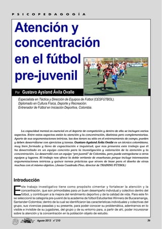 Revista Training futbol 210