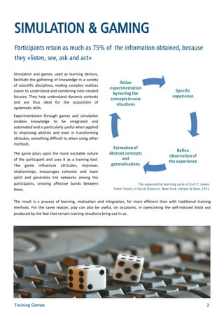 Training Games Client Brochure | PDF