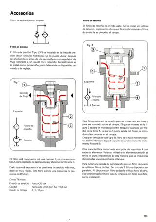 Training hidraulico rexroth