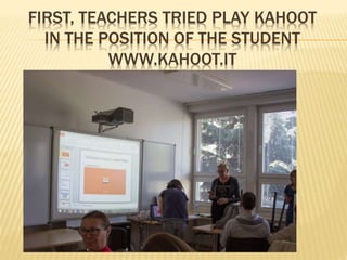 Training How to use kahoot | PPTX