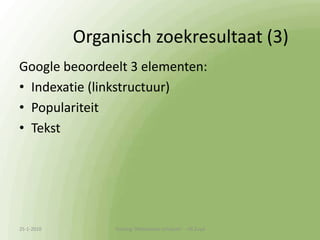 Oefening Homepage13-1-2010Training 'Webteksten schrijven'  - HS ZuydSchrijf de tekst in een actieve vormMaak tussenkopjes