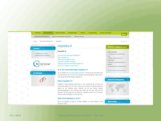 13-1-2010Training 'Webteksten schrijven'  - HS Zuyd