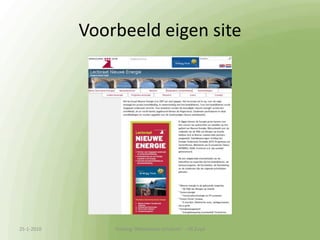 Wat de do’s en don’ts zijn 