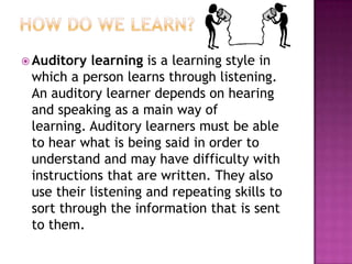 Training in audio visual techniques and powerpoint class 1 | PPTX