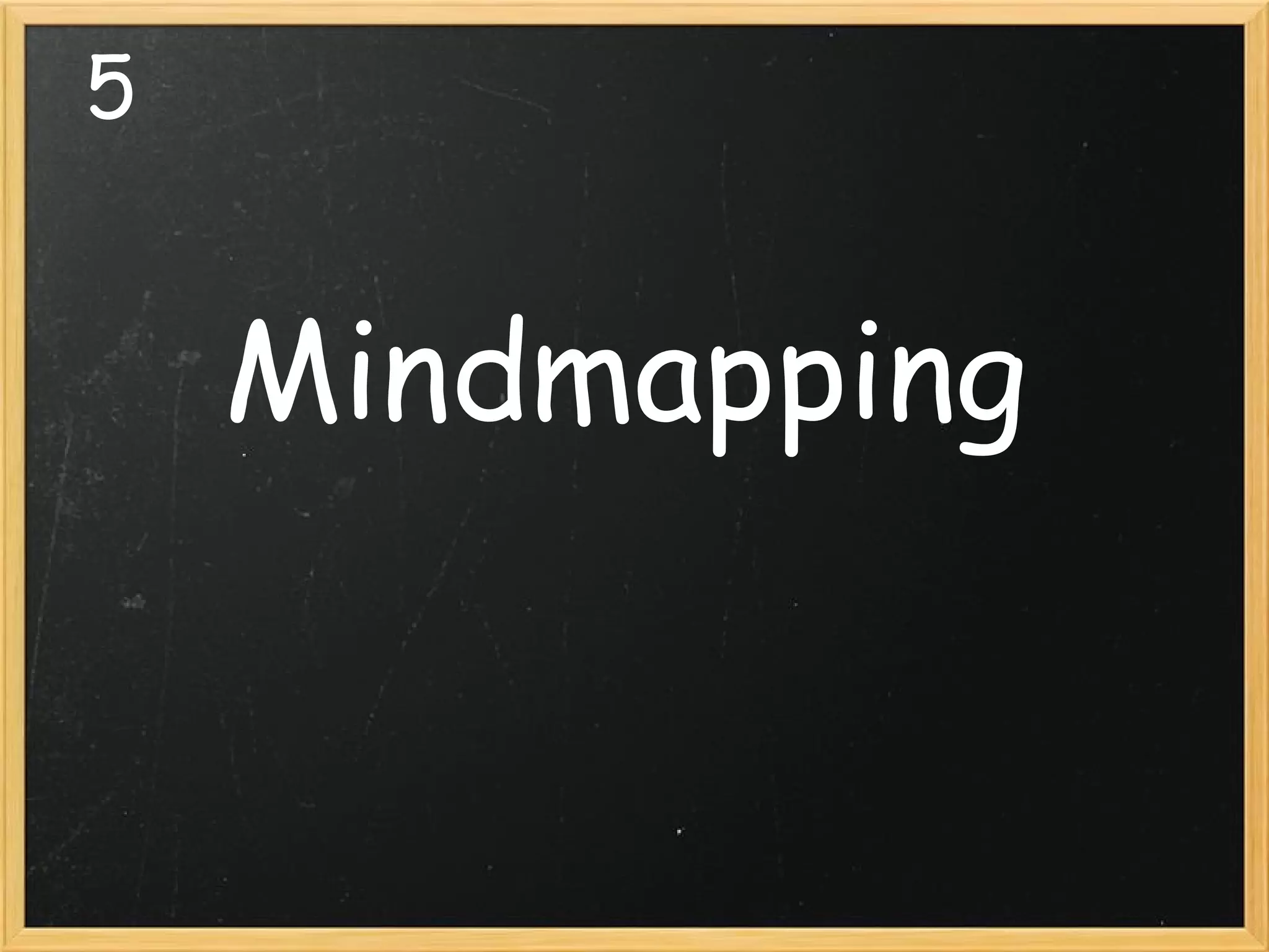 5 Mindmapping 