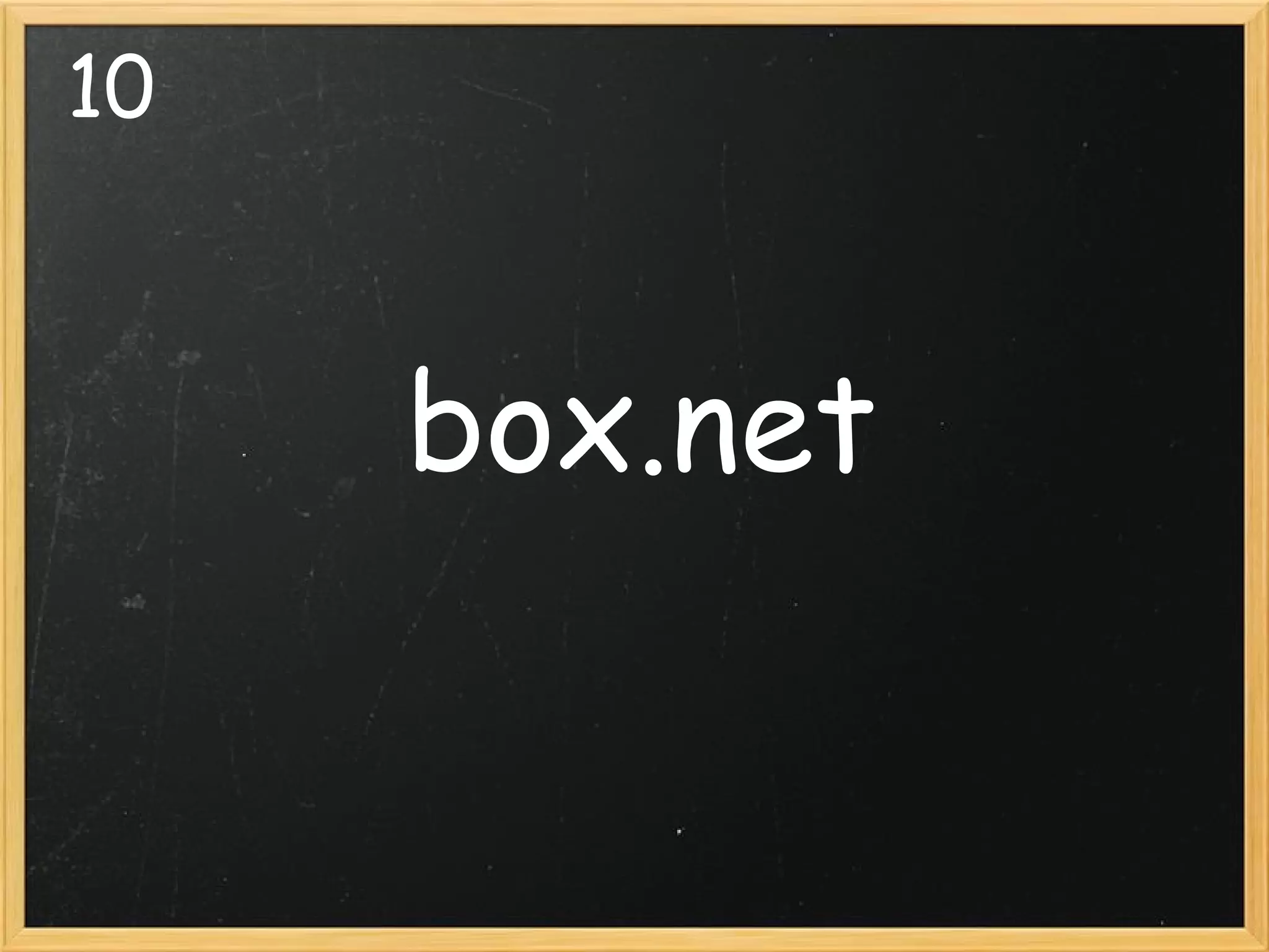 10   box.net 