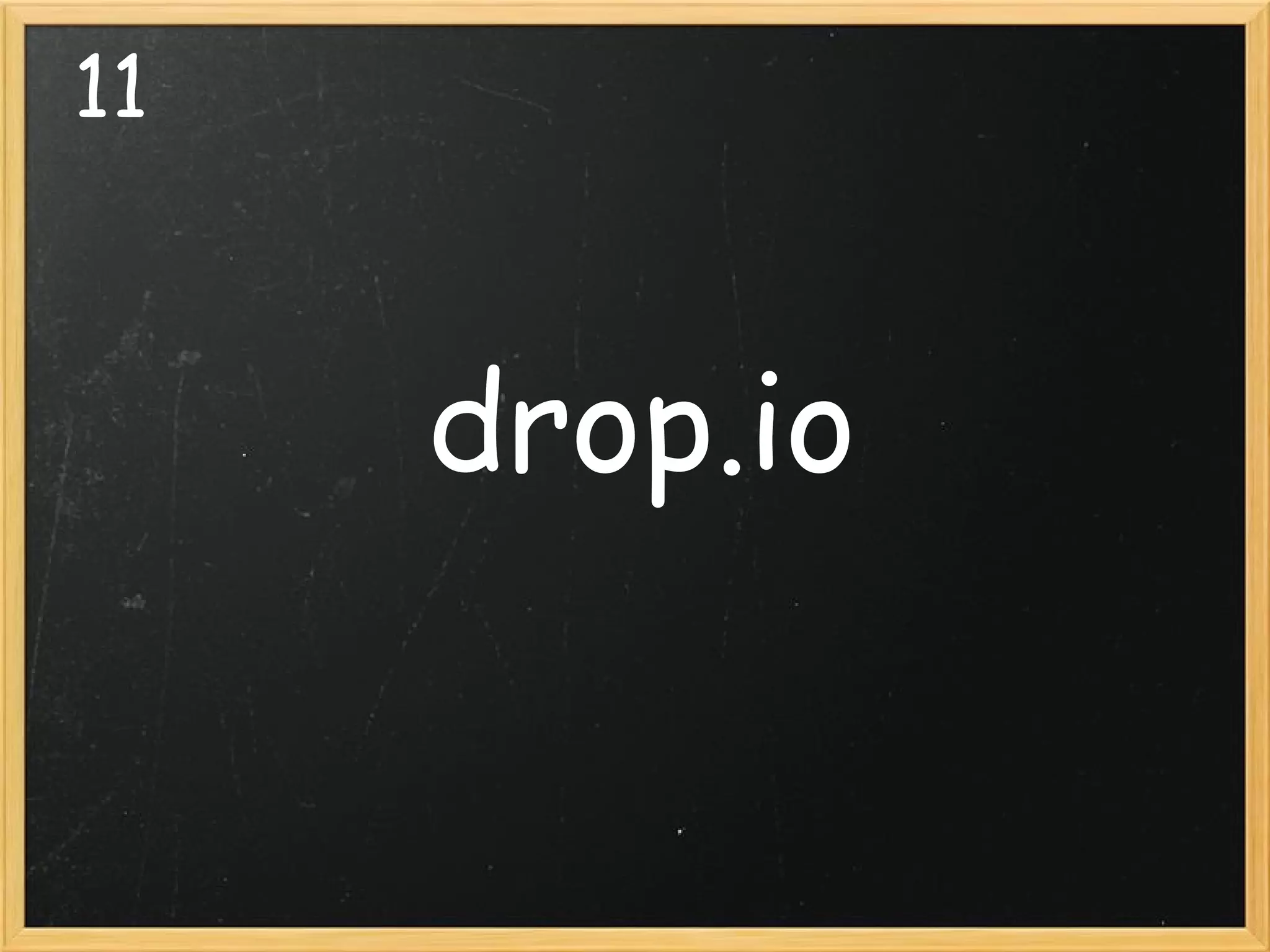 11   drop.io 