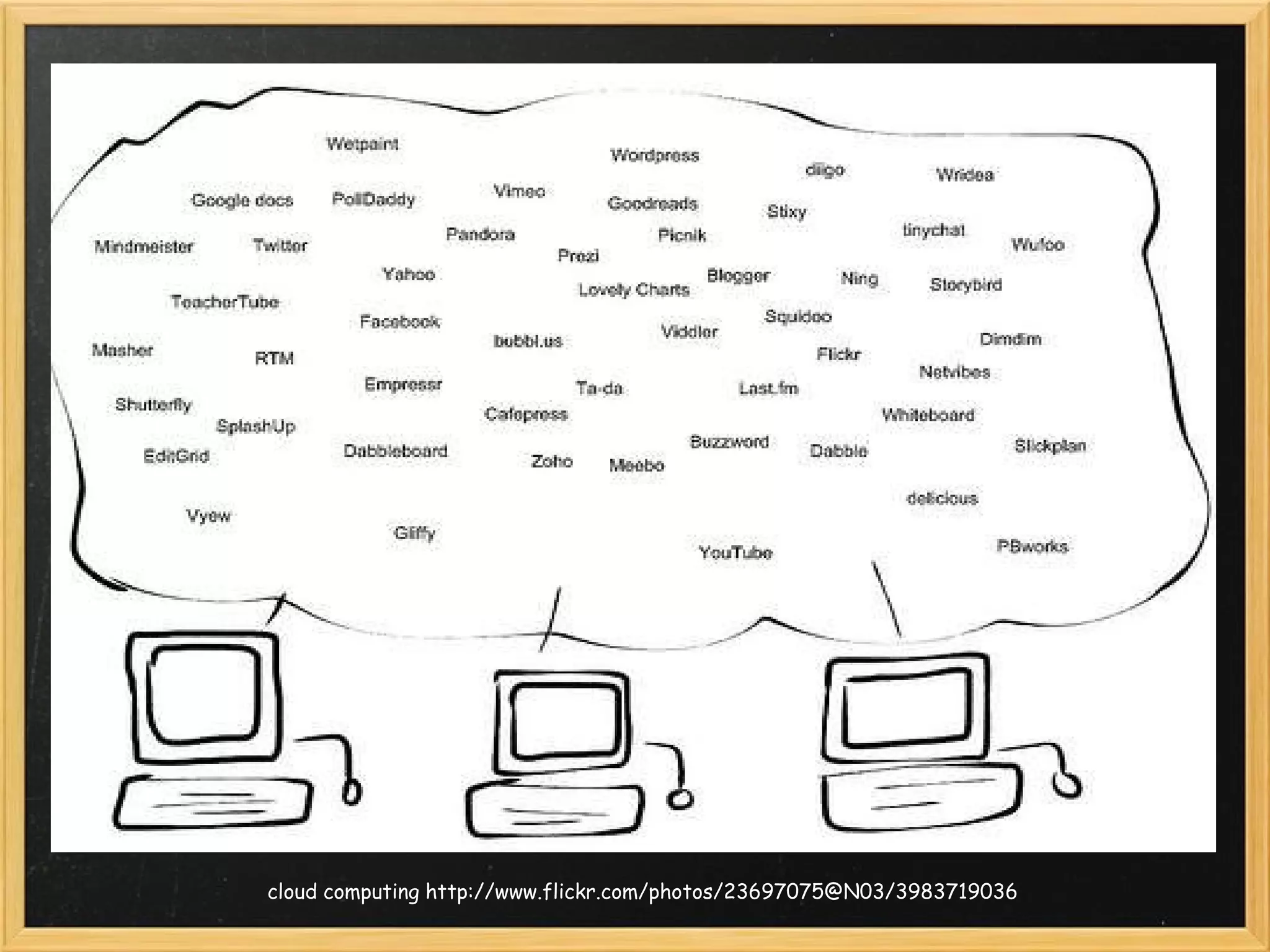 cloud computing http://www.flickr.com/photos/23697075@N03/3983719036 