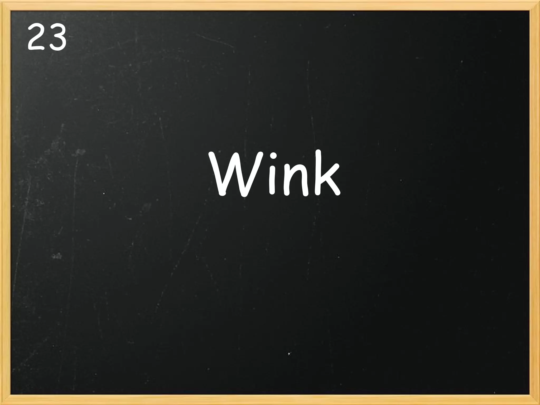 23   Wink 