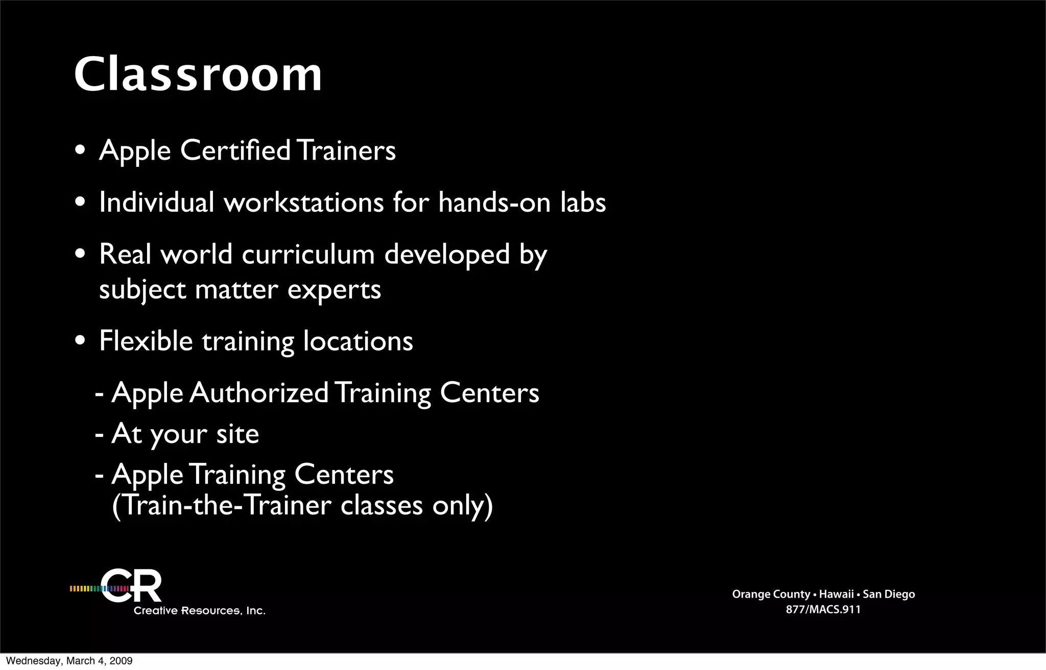 Training Intro.2009.Gm