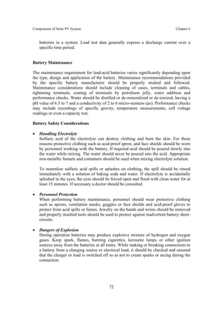 Training manual for engineers on solar pv system | PDF