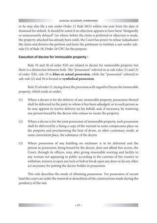 Rule 58 Training Manual for Execution Proceedings | PDF