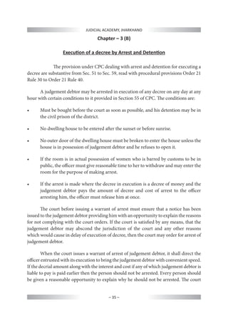 Training Manual for Execution Proceedings | PDF