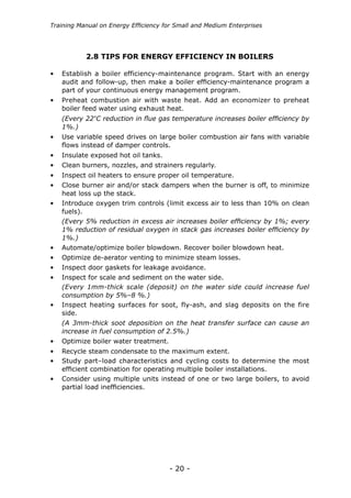 Training manual on energy efficiency for SMEs (Title from slideshare ...