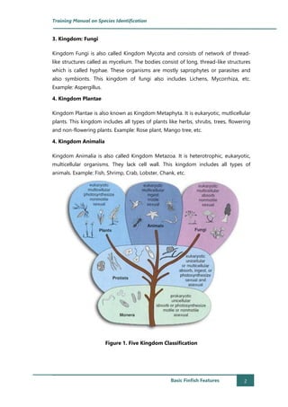 Training manual on species identification 2017 vivekanand bharti_basic ...