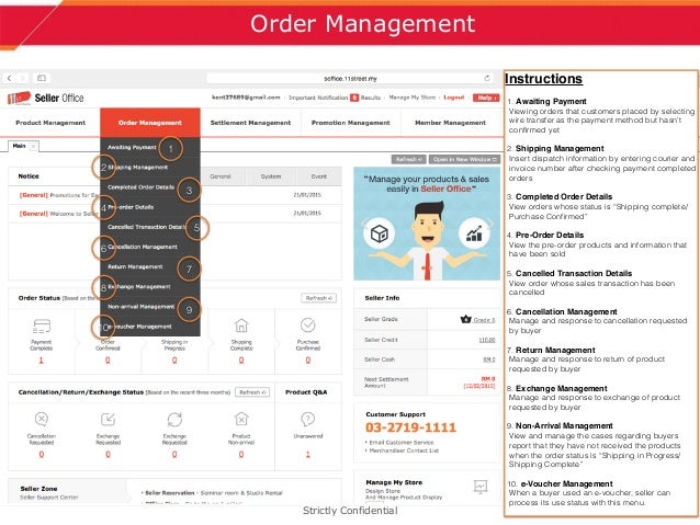 11street Training Introduction To Seller Office