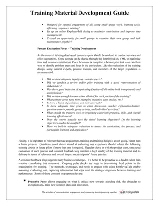 Training material development guide | PDF