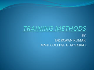 Training methods | PPTX