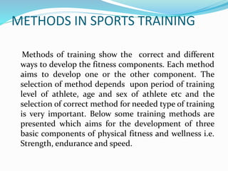 Training methods | PPTX