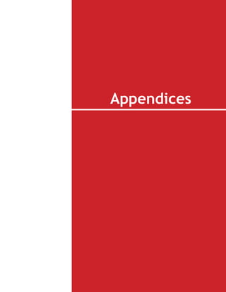 Appendices
 